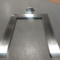 U-shape pallet weighing scale